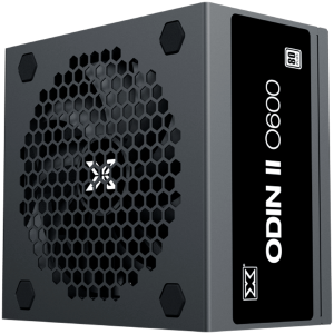 Xigmatek Odin II 600W (Black, AC 230V, DF APFC, Black Cable, 80PLUS, 120mm Fan, EU Power Cord, Color Box)