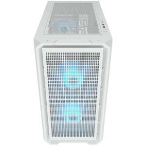 COUGAR MX600 Mini RGB PC Case, Mini Tower, White