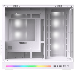 Cloud M DGT 3AF Arctic EN49644 (WH,MATX,U3+U2,2PCS TG,Side ARGB,2PCS J22A PWM WH Reverse & 1PC J22A PWM WH,ARGB PCB,Digital LCD)