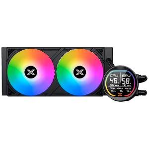 LK Pro 240 Digital EN47428 (BK AIO,Digital LCD Pump & 240mm PWM Fan,Mini ARGB Controller,Intel & AMD & 20xx)