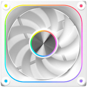 Infinity J22A Arctic Reverse EN49842 (WH, 3PCS J22A PWM Fans, ARGB & PWM Remote Control Box, A Logo Color Box)