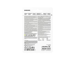 Памет Samsung 256GB micro SD Card P9 Express UHS-I Read 65K IOPS, UHS-I 2K IOPS - Write 52K IOPS, UHS-I 2K IOPS Class 10 U3 V30 A1