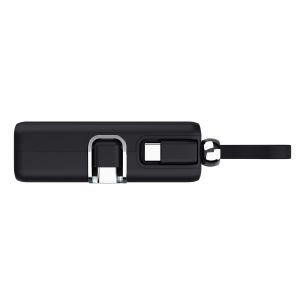 Външна батерия TRUST Pacto 5000 mAh Pocket Powerbank Black