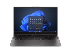 Лаптоп HP 255R G10 (C68VKAT#AKS), 15.6" FullHD (1920x1080), AMD Ryzen™ 3 7335U (3.0GHz up to 4.3GHz, 4 ядра), 16GB DDR5, 512GB SSD M.2, FreeDOS, Dark ash silver