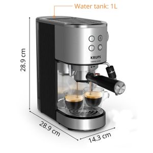 Кафемашина Krups XP499EE0 Esp Virtuoso+Autotamping Eu