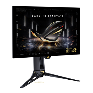 Монитор ASUS ROG Swift OLED PG27AQWP-G Edition 20 (90LM0CF0-B02971), 27" 26.5inch viewable TrueBlack Glossy Tandem OLED Dual-Mode QHD 540Hz