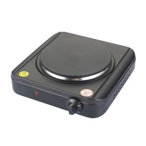 Котлон Rosberg R51445KR, 1500W, 18.5 см, Ръчно управление, 4 степени, Черен мат