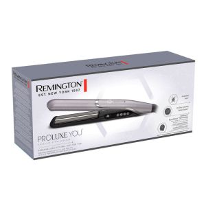 Преса за коса Remington S9880 PROluxe You, Керамично покритие, Адаптивна технология, 5 нива на температура, Aвто. изключване, Сив
