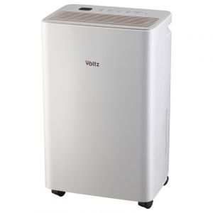 Влагоуловител Oliver Voltz OV51763A, До 45 м2, 150 м3/ч, 1.8 л, 12 л/ден, LED дисплей, Таймер, Йонизатор, Бял