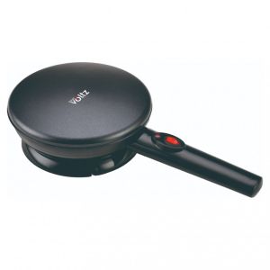 Уред за палачинки Oliver Voltz OV51323B, 800W, Терморегулатор, Светлинен индикатор, Незалепващо покритие, Черен