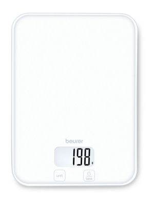 Комплект Термоподложка Beurer HK 77 Heaty cashmere-creme + Везна Beurer KS 19 Pure White kitchen scale; 5 kg / 1 g