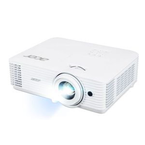 Мултимедиен проектор Acer Projector H6546Ki, DLP, 1080p (1920x1080), 5200 ANSI Lm, 10 000:1, 3D, 24/7 operation, Auto Keystone, DC power on, 2xHDMI, RS232, Audio in/out, WiFi (kit incl.), Bag, 1x3W, 2.95Kg, White + Acer T82-W01MW 82.5"