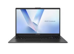 Лаптоп ASUS Vivobook Go 15 E1504FA-BQ2786NA, 15.6" FullHD (1920x1080) IPS, AMD Ryzen™ 5 40 (2.8GHz up to 4.3GHz, 4 ядра), 16GB LPDDR5, 512GB SSD M.2, no OS, Mixed Black - 90NB07R2-M07H90 (Без адаптер)