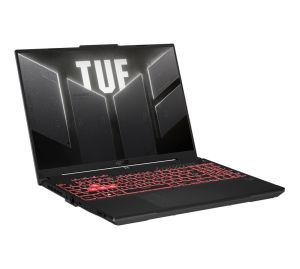Лаптоп ASUS TUF Gaming A16 (2024) FA607NUQ-RL014 (90NR0QF3-M00380), 16" WUXGA (1920x1200) 144Hz, AMD Ryzen 7 170 (3.2GHz up to 4.75GHz, 8 ядра), NVIDIA GeForce RTX 4050 6GB GDDR6, 16GB DDR5, 512GB SSD M.2, RGB Backlit, no OS, Mecha Gray