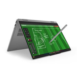 Лаптоп LENOVO IdeaPad 5 2-in-1 15AHP11 (83UN001LBM), 15.3" WUXGA (1920x1200) IPS Touch, AMD Ryzen™ 5 230 (3.5GHz up to 4.9GHz, 6 ядра), 16GB DDR5, 512GB SSD M.2, Digital Pen, Windows 11 Home, Luna Grey