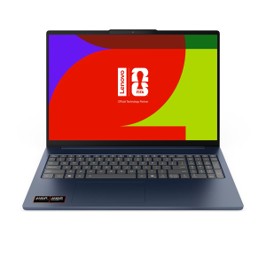Лаптоп LENOVO IdeaPad Slim 5 16AHP11 (83S40010BM), 16.0" WUXGA (1920x1200) OLED, AMD Ryzen™ 7 260 (16M Cache, 3.8GHz up to 5.1GHz, 8 ядра), 32GB DDR5, 512GB SSD M.2, Backlit, noOS, Cosmic Blue