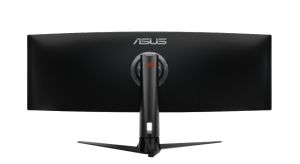 Монитор Asus ROG STRIX Curved XG49VQ, 49" DFHD (3840x1080) Gaming monitor, VA, up to 144Hz, 125% sRGB, DP, HDMI, USB3.0, FreeSync 2 HDR, DisplayHDR400, AuraSync, Red+Dark Gray