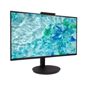 Монитор ACER Vero CB242YD6bmiprcx (UM.QB2EE.601), 23.8" IPS, FullHD (1920x1080) 120Hz, 16:9, 1ms, 250cd/m2, 1500:1, Adaptive-Sync, Speaker 2x5W, WebCam 5M/Mic array, VGA, HDMI, DP, Black