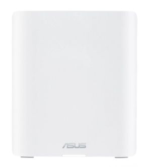 Меш система Asus Mesh WiFi system, ZenWiFi BT8 2PK, BE14000, Tri-Band, up to 540m2, Tri-Core 1.8GHz CPU, 128MB/1GB Flash/RAM, 2.5G dual-port, Smart Home Master SSIDs, AiProtection Pro, Adaptive QoS, VPN server/client, IPTV, OFDMA, AiMesh,White