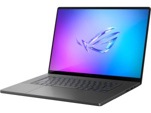Лаптоп Asus ROG Zephyrus 16,GU605CW-QR092XIntel Ultra 9 285H 2.9 GHz (24MB Cache, up to 5.4 GHz, 16 cores, 16 Threads),16.0 OLED WQXGA (2560X1600) 16:10 400nits(HDR 500nits) Glare , 240 Hz,LPDDR5X 64GB ( onbd) ,2TB G4,RTX5080 16GB,Wi-Fi 7 ,Backlit Chiclet