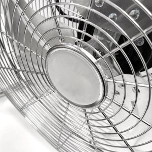 Вентилатор за под Esperanza EHF006 Cyclone, 110W, 45 см, 3 скорости, 116м3/мин, Алуминиеви перки, Сребрист/хром