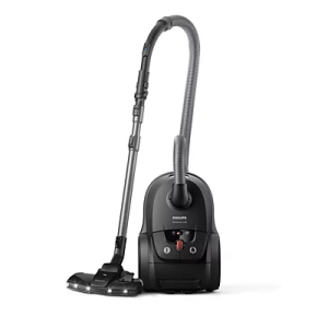 PHILIPS XD8122/10 Bagged vacuum cleaner S8000 Performer LED Allergy H13 ﬁlter Deep Black