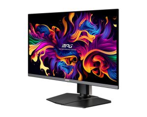 Монитор MSI MPG 272URX QD-OLED (9S6-3CD79A-054), 26.5" QD-OLED, 4K UHD (3840x2160) 240Hz, 16:9, 0.03ms, 1000cd/m2, 1.5M:1, NVIDIA G-Sync, DP, 2xHDMI, USB Type-C, Black