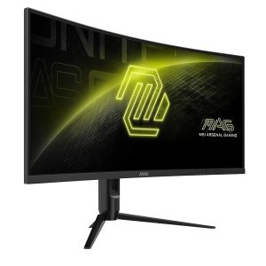 Монитор MSI MAG 342CQR E2 (9S6-3DB64H-083), 34" VA Curved 1500R, UWQHD (3440x1440) 180Hz, 21:9, 1ms, 300cd/m2, 3000:1, AMD FreeSync™ Premium, 2xHDMI, DP, Black