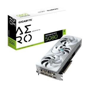 Видео карта GIGABYTE GeForce RTX 5080 AERO OC SFF 16G, 16GB GDDR7, 256 bit, HDMI, 3xDP