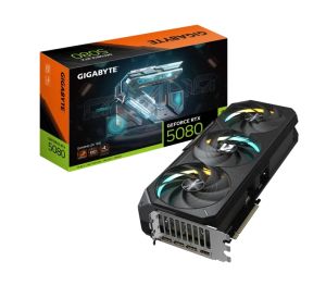 Видео карта GIGABYTE GeForce RTX 5080 GAMING OC 16G, 16GB GDDR7, 256 bit, HDMI, 3xDP