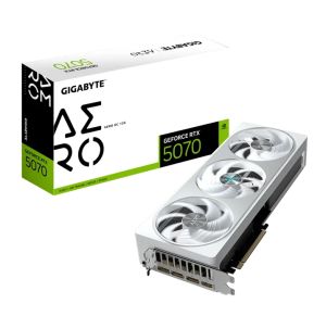 Видео карта GIGABYTE GeForce RTX 5070 AERO OC 12G, 12GB GDDR7, 192 bit, HDMI, 3xDP