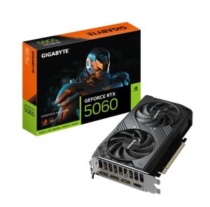 Видео карта GIGABYTE GeForce RTX 5060 WINDFORCE MAX OC 8G, 8GB GDDR7, 128 bit, HDMI, 3xDP