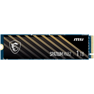 SSD 1TB MSI SPATIUM M452, M.2 2280, PCIe Gen4 x4, NVMe 1.4 3D NAND