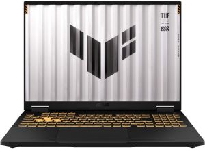Лаптоп ASUS TUF Gaming F16 (2025) FX608JMI-TU270 (90NR0NB1-M00R50), 16'' IPS, WUXGA (1920x1200) 144Hz, Intel Core i5-13450HX (3.4GHz up to 4.6GHz, 10 ядра), NVIDIA GeForce RTX5060 8GB GDDR7, 16GB DDR5, 512GB SSD M.2, no OS, Grey 