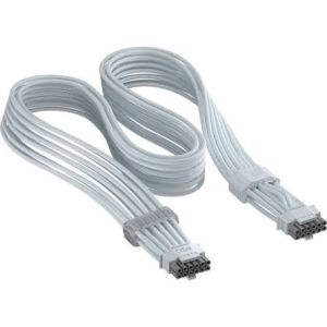 Corsair ThermalProtect Universal PCIe 5.1 600W 12V-2x6 Cable, White