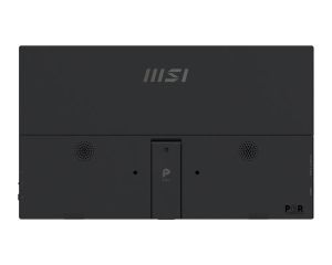 Монитор MSI PRO MP165 E6 Portable Monitor, 15.6" IPS, FullHD (1920x1080) 60Hz, 16:9, 4ms, 250cd/m2, 1000:1, Speaker 2x1W, 2xType-C(15W), HDMI, Black