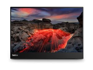 Монитор LENOVO ThinkVision M14t Gen 2 (63FDUAT6WL), 14" IPS Touch, 2.2K (2240x1400) 60Hz, 16:10, 6ms, 300 cd/m², 1500:1, 2xUSB-C, Raven Black