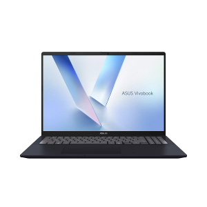 Лаптоп ASUS Vivobook 16 X1607CA-MB120NA (90NB15A1-M00SE0), 16" WUXGA (1920x1200) IPS, Intel Core Ultra 7 255H (24M Cache, 2.0GHz up to 5.1GHz, 16 ядра), 16GB DDR5, 512GB SSD M.2, no OS, Quiet Blue