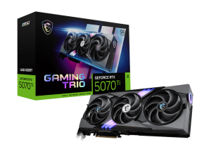 Видео карта MSI GeForce RTX 5070 Ti 16G GAMING TRIO OC, 16GB GDDR7, 256-bit, HDMI, 3xDP