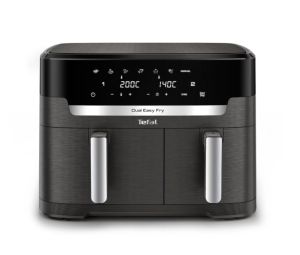 Уред за здравословно готвене Tefal EY942HE0 XXL Dual Easy Fry Coal Eu