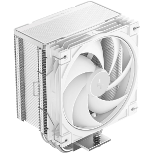 DeepCool AG400 G2 WH, CPU Air Cooler, 1x120mm PWM Fan, TDP 230W, 4 Heatpipes, White, LGA1851/1700, AMD AM5/AM4, 125x92x152 mm(LxWxH), 2Y, R-AG400-WHNPMG2-G