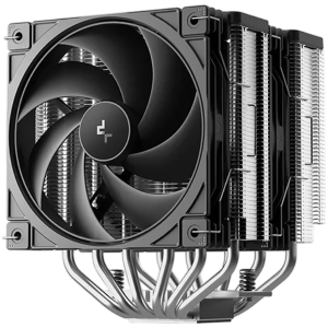 DeepCool AG620 G2, CPU Air Cooler, 2x120mm PWM Fan, TDP 270W, 6 Heatpipes, Black, LGA1851/1700, AMD AM5/AM4, 129x136x159 mm(LxWxH), 2Y, R-AG620-BKNPMG2-G