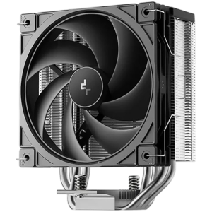 DeepCool AG400 G2, CPU Air Cooler, 1x120mm PWM Fan, TDP 230W, 4 Heatpipes, Black, LGA1851/1700, AMD AM5/AM4, 125x92x152 mm(LxWxH), 2Y, R-AG400-BKNPMG2-G