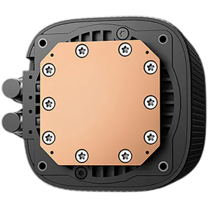 DeepCool LE360 V2 ZERO DARK, 360mm CPU Liquid Cooler, 3x120mm PWM Fans, Black, LGA1851/1700/1200/1151/1150/1155, AMD AM5/AM4, 3Y, R-LE360ZERO-BKLNMD-G-1