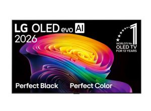 Телевизор 65" LG OLED65C61LA, 4K UHD OLED evo, SmartTV, webOS 26, 120Hz Native (VRR 165Hz), Wi-Fi 6E, Black