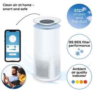 Пречиствател на въздух Beurer LR 400 WIFI / BT Air purifier white + Beurer LR 400/401/405 Replacement filter