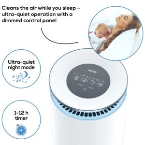 Пречиствател на въздух Beurer LR 400 WIFI / BT Air purifier white + Beurer LR 400/401/405 Replacement filter