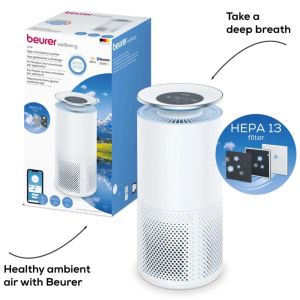 Пречиствател на въздух Beurer LR 400 WIFI / BT Air purifier white + Beurer LR 400/401/405 Replacement filter