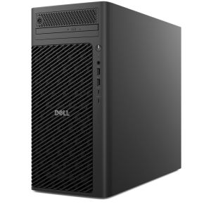 Работна станция Dell Pro Max Tower T2 FCT2250, Intel Core Ultra 7 265 (30 MB cache, 20 cores, 1.8 GHz to 5.3GHz), 16GB: 1 x 16 GB, DDR5, 5600 MT/s, 512GB SSD PCIe M.2, Integrated Graphics, Keyboard&Mouse, 1500W, Ubuntu, 3Y PS