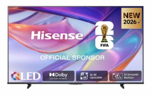 Телевизор 75" HISENSE 75E7S, 4K Ultra HD QLED, Smart TV, VIDAA Smart OS, 60Hz, WiFi 5, Black